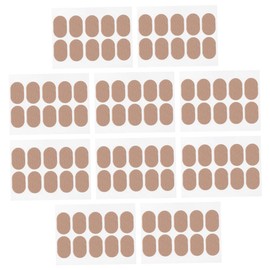 LALAFINA 10sheets Invisible Heel Stickers Sweat-absorbent Breathable Foot Protectors for Corns Multi-purpose Abrasion Resistance for High Heels and Everyday Use