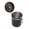Coffee Bean Storage Container 304 Stainless Steel Exhaust Valve Coffee