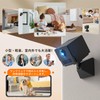 【Smartphone Linkage - Fully Functional 4K Compact Camera】 Security Camera,