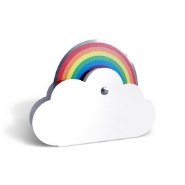 Genuine Fred PIE IN THE SKY, Rainbow Pizza Cutter