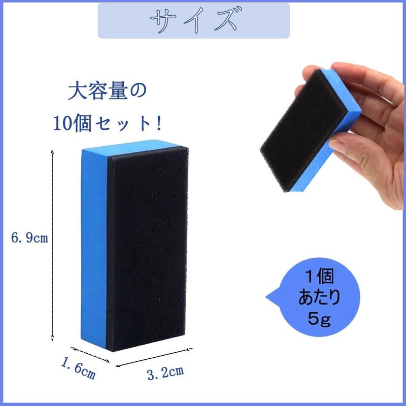 Car Wash Sponge for Limescale Removal and Coating - Compound