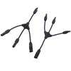 One Pair Solar Panel Connector 3 to 1 Y Branch