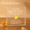 Tenare You Are Amazing Gift, Thank You Plaque Gift, Star