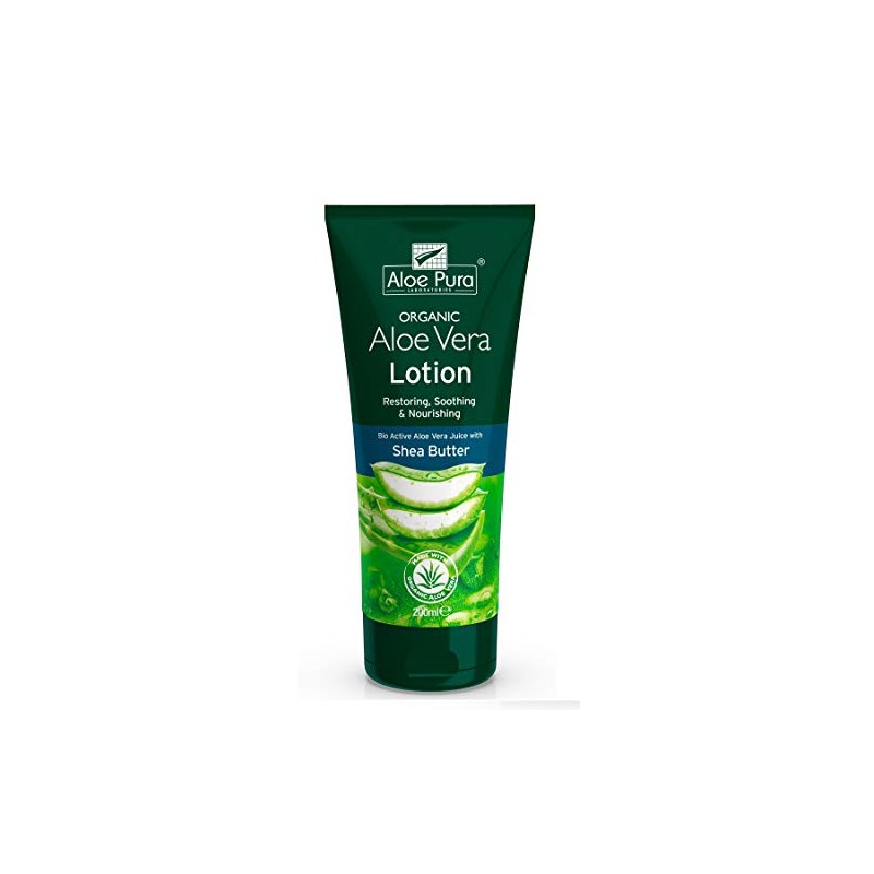 THREE PACKS of Aloe Pura Aloe Vera Lotion with Shea
