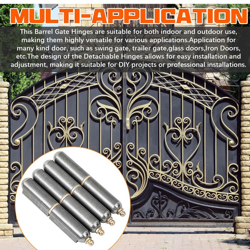 Zonon 5 Pack 4 Inch BBQ Smoker Bullet Weld on