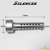 Jazz Car Motorcycle Muffler Silencer Inner Baffle Noise Cancelling Length