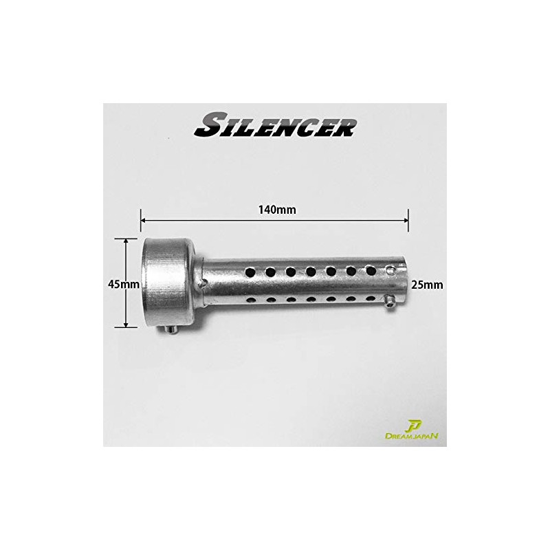 Jazz Car Motorcycle Muffler Silencer Inner Baffle Noise Cancelling Length