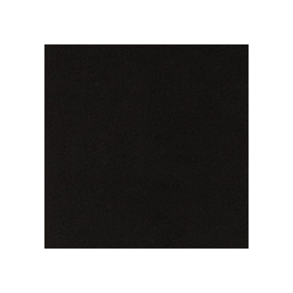 Medium Weight Ultrasuede Remnant - Black - 8" x 15"