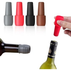 THJOPOKEEL Tapón reutilizable para botellas de vino espumoso, Tapón Reutilizable para Botellas de Vino Espumoso, Sellador de Vino para Botellas de Vin