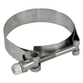 5.50" Stainless Steel T-Bolt Clamp (fits 5" ID 3-4 Ply Silicone Hose)