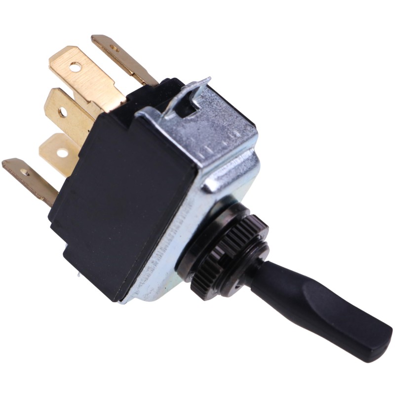 LSSOCH Headlamp Control Switch 6 Terminals 3 Positions ON-Off-ON A681-5450-622