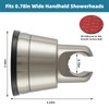 iFealClear Vacuum Suction Cup Shower Head Holder, Removable Handheld Shower