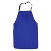Fire Retardant Apron Adjustable Buckle Flame Retardant Apron Blue Welding