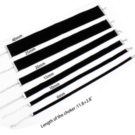 PINCHUAN 6/7PCS Black Choker Necklace for Woman Black Velvet Choker Set Layered Black Choker Classic Chokers for Women Adjustable Choker Collar Gothic Choker Black Jewelry for women-6pcs A