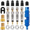 KASESSS Presta Valve Core Replacement Set, Brass Valve Core Replacement