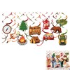 Camping Theme Party Decorations Set - 11 Paper Cutouts and