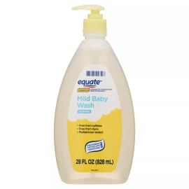 Equate Tear-Free Mild Baby Wash, 28 fl oz