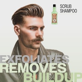 Reuzel shampoo exfoliante - Limpieza profunda - Mantiene tu cuero cabelludo saludable - Revitalizante y exfoliante - De uso poco frecuente perfecto pa