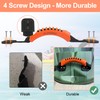 HLOGREE 4Pack Kayak Carry Handles, Kayaking Accessory Canoe Boat Side