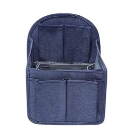 Soyizom Nylon Backpack Organiser Insert for Backpack Backpack Universal Bag in Bag Men Women Shoulder Bags Handbag Shoulder Bag Organiser, Navy Blue