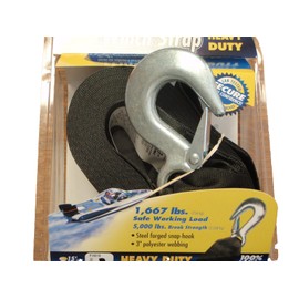 BOATBUCKLE BOAT TRAILER WINCH STRAP HEAVY DUTY 279 F14213 3" WEBBING 25 FT LOOP END BOATING