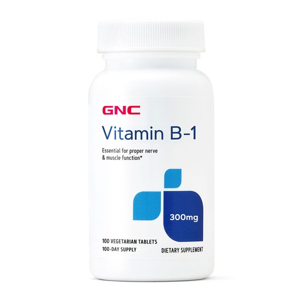 Vitamin B-1 300mg, 100 vegetable tablets / 비타민 B-1 300mg, 100 베지타블렛