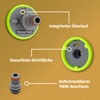 Water tank cap with connection for Gardena system for mobile