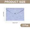 sourcing map 2 Pcs Felt File Folders, A4 Envelope Folder