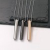 XFSRG Breathe Panic Attack Necklace Pendant Chain Made of Stainless