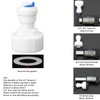 3/4 "internal and external threads to 1/4" outer diameter push