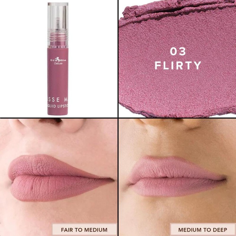 Italia Deluxe Pick 1 Mousse Matte Liquid Lipstick Comfortable Velvet