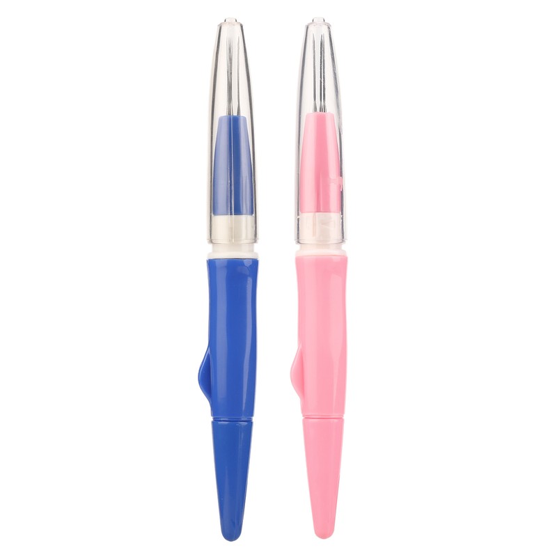 Felting Needles 3 Fine Needles Ergonomic Handle Plastic Metal DIY