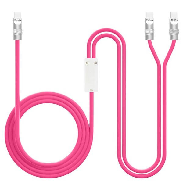 chubbycable 2 in 1 100W Charge Cable Durable Fast Multi