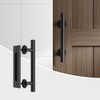 CCJH 9”/24cm Sliding Barn Door Handle Hardware, Pull Flush Door