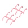 50PCS Comb Binding Spine 16mmx3 Rings PP Multifunctional Book Binder