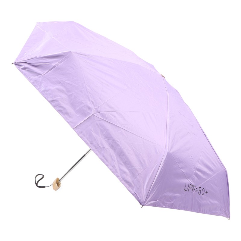 6 Ribs Umbrella Sun Protection UPF50 Impact Cloth Portable Folding