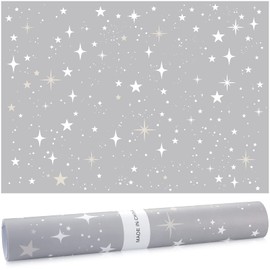 Eersida 20 Sheets 14 x 19.5 Inch Scented Drawer Liners for Dresser Non Adhesive Fragrant Drawer Liners Paper for Bedroom Kitchen Cabinet Home Shelf Closet(Star)