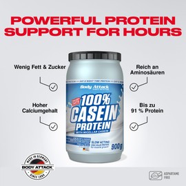 Body Attack 100% Casein Protein 29774 900g 1.00