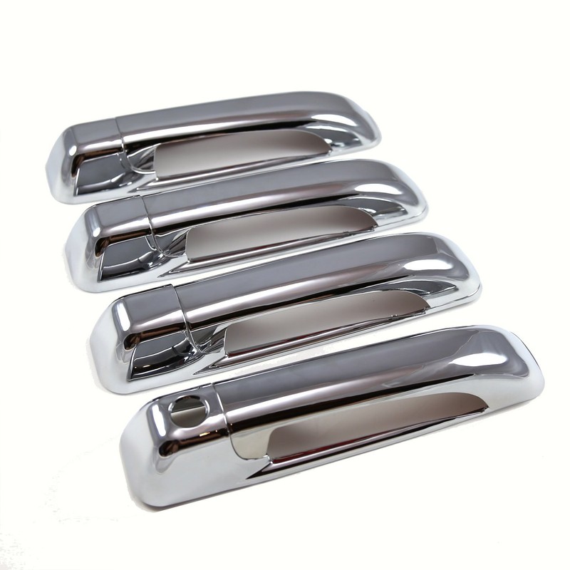 EZ MOTORING Chrome 4 Door Trim Handle Covers for 2009-2017
