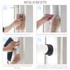 BEWAVE Portable AC Window Seal, Universal Window Seal for Portable