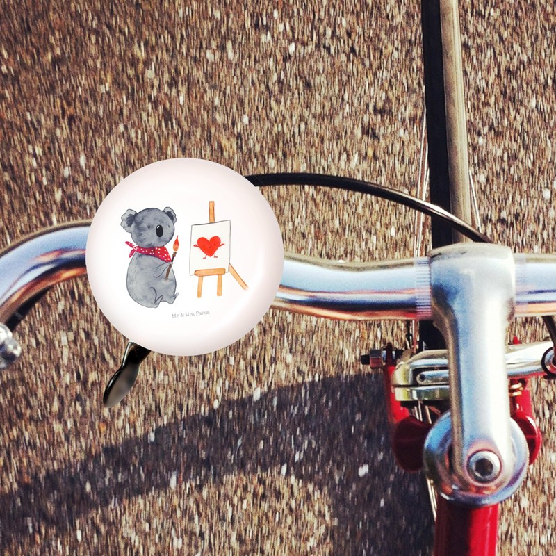 Mr. & Mrs. Panda XL Koala Artist Bicycle Bell, Gift,