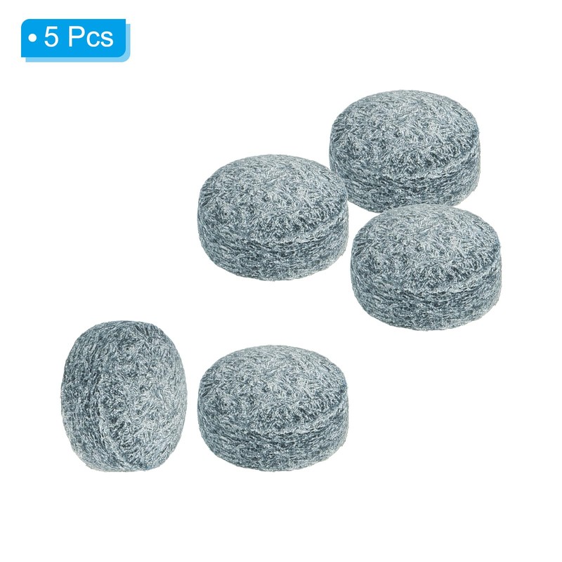 PATIKIL 10mm Dia Pool Cue Tips, 5 Pack Pool Billiard