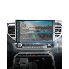 Karltys 2PCS Tempered Glass Screen Protector for Toyota Tundra 2025 2024 2023 2022, Sequoia 2023-2025 14-Inch Touchscreen Cover, 2024 Toyota Tundra Accessories Anti Glare Navigati Screen Protector