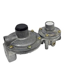 Mr. Heater F273763 Two Stage VericalPropane Regulator 1/4" Female Inlet and a 3/8" Female Outlet