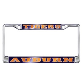 AU Auburn University Tigers Chrome License Plate Tag Frame