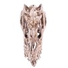 Fdit Retro Dinosaur Resin Skull Head Model Replica Skeleton Figurine