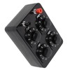 0-9999 Ohm Variable Resistor Box, Precision Adjustable Resistance for Physics