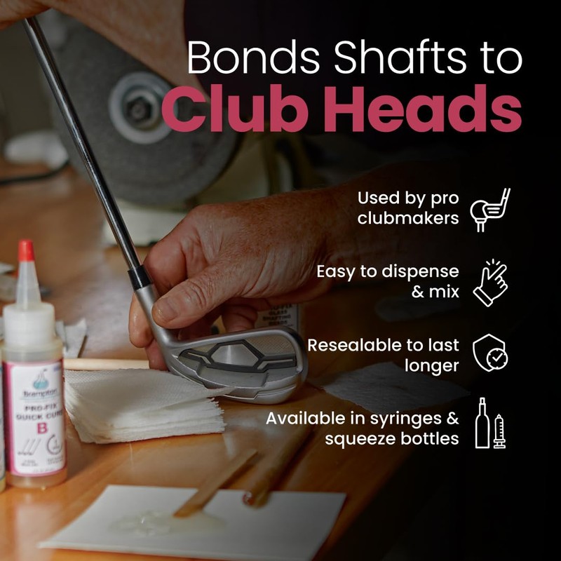 Brampton PRO-FIX Quick Cure Golf Epoxy - 1 Hour Golf