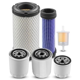 Filter Maintenance Kit 77700-01819 Compatible with Kubota RTV900 Utility Vehicle, Air Oil Fuel Filter Kit, Service Filter Kit
