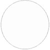 1-1/2" Diameter White Circle Labels (500 per Roll)
